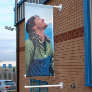Projection Banner Wall Brackets (Standard) - Signs Display Shop