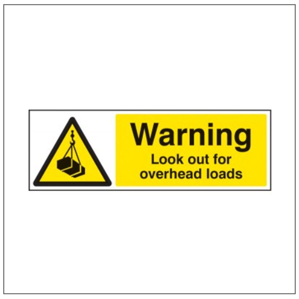 Standard Rigid / Adhesive Signs (Overhead Loads) Signs Display Shop